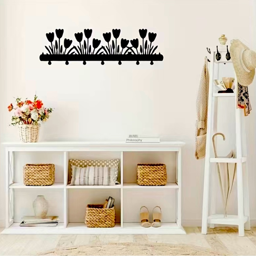 Wall hook for keys, accessories